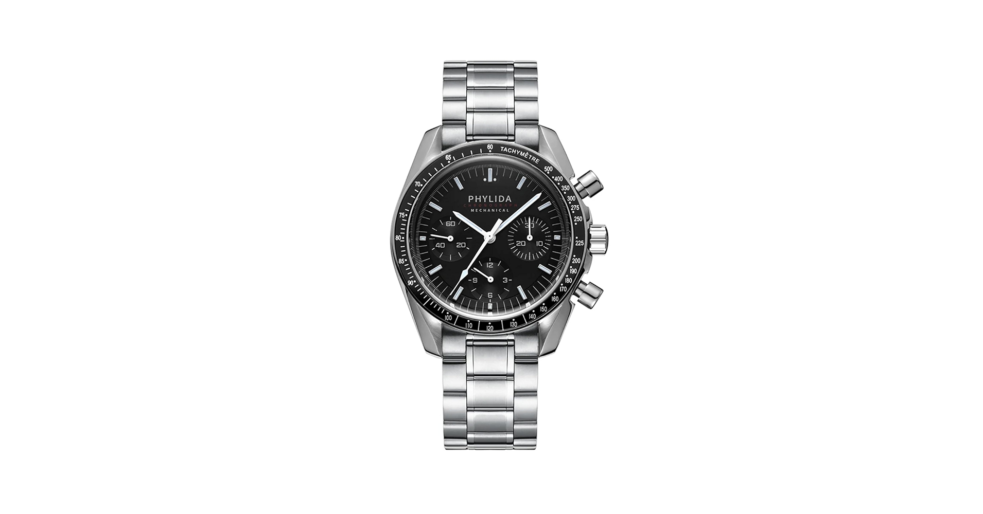 B-Barrel 自動巻き クロノグラフ 腕時計 美品】 b-barrel ビーバレル 腕時計 クロノグラフ 自動巻き